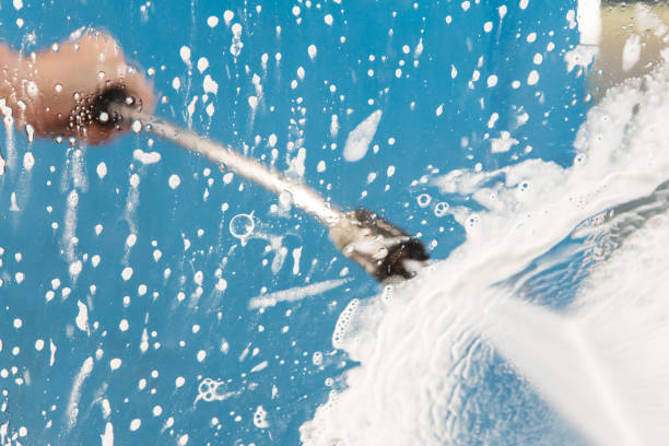 Post-Construction Pressure Washing in Double Oak, TX